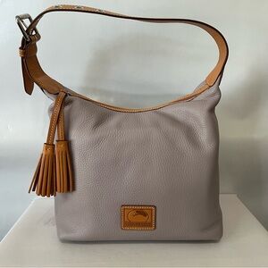 Dooney & Bourke Patterson Pebbled Leather Paige Sac Shoulder Bag
